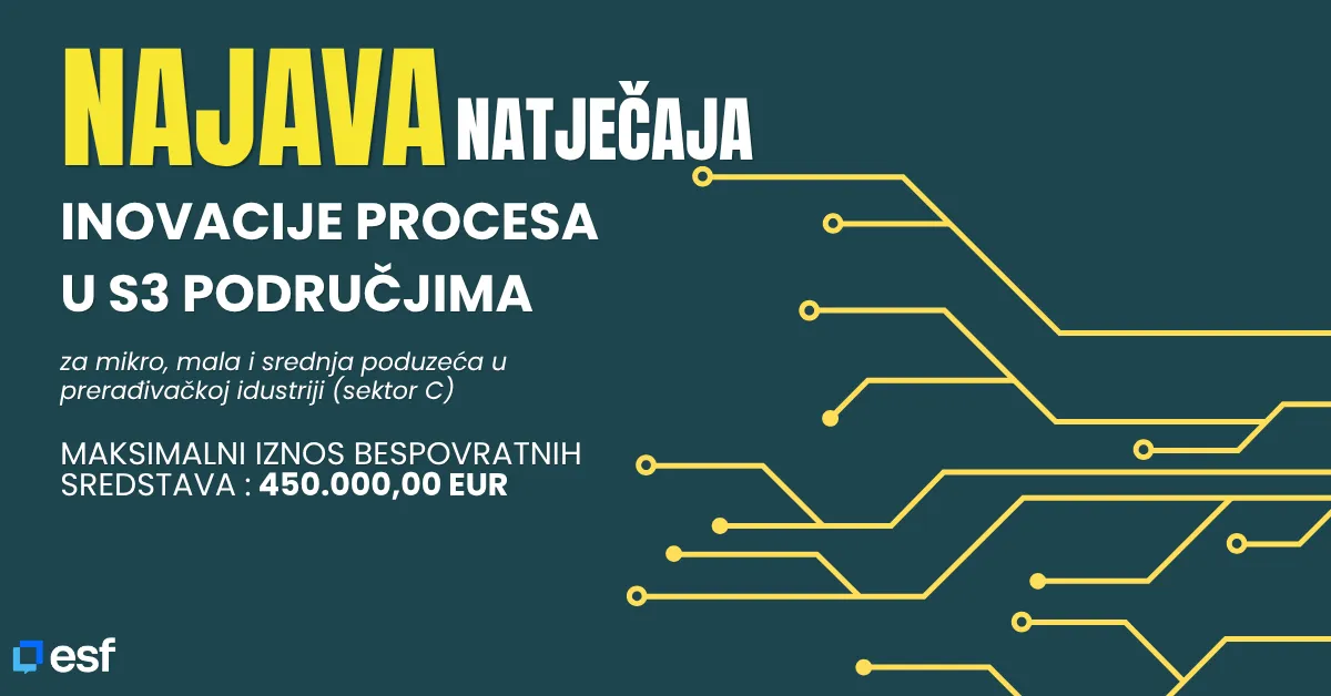 Inovacije procesa u S3 područjima