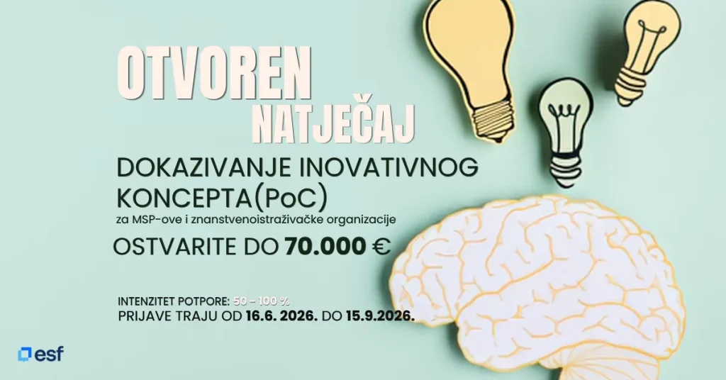 Dokazivanje inovativnog koncepta natječaj (PoC)